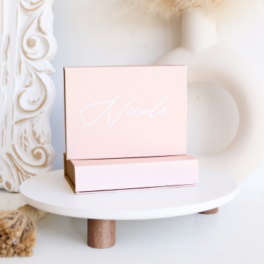 Script Mini Jewelry Gift Box